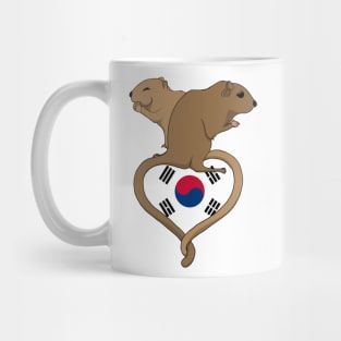 Gerbil South Korea (light) Mug